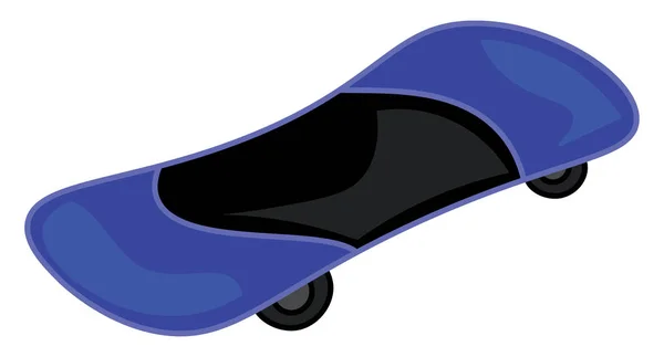 Jasný skateboard, vektorový nebo barevný obrázek. — Stockový vektor