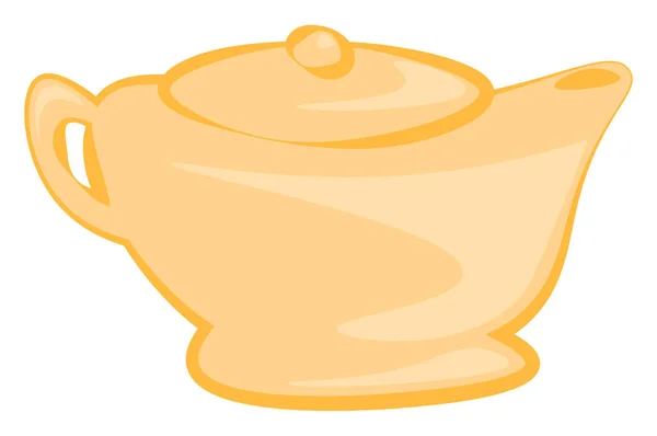 Teapot pro hraběnku, vektorovou nebo barevnou ilustraci. — Stockový vektor