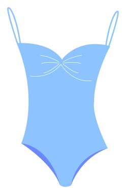 Mavi mayo, illüstrasyon, beyaz arka plan vektör