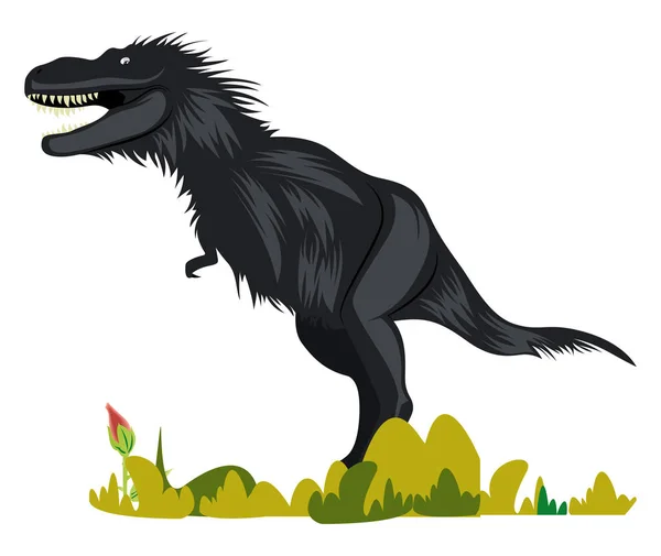 Gorgosaurus, illustration, vecteur sur fond blanc . — Image vectorielle