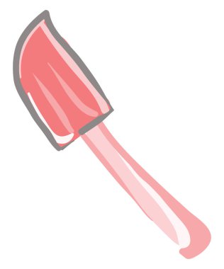 Pan için silikon, illüstrasyon, beyaz arka plan üzerinde vektör.