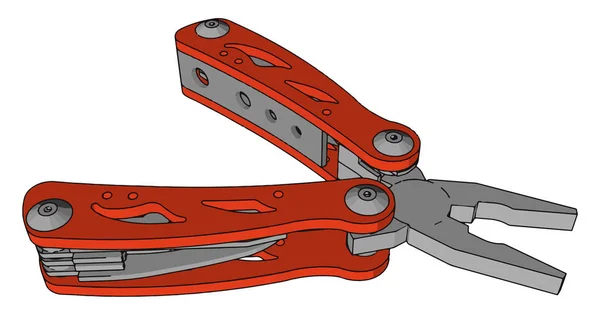 Combinaisons rouges, illustration, vecteur sur fond blanc . — Image vectorielle