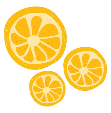 Turuncu, illüstrasyon, beyaz arka plan üzerinde vektör.