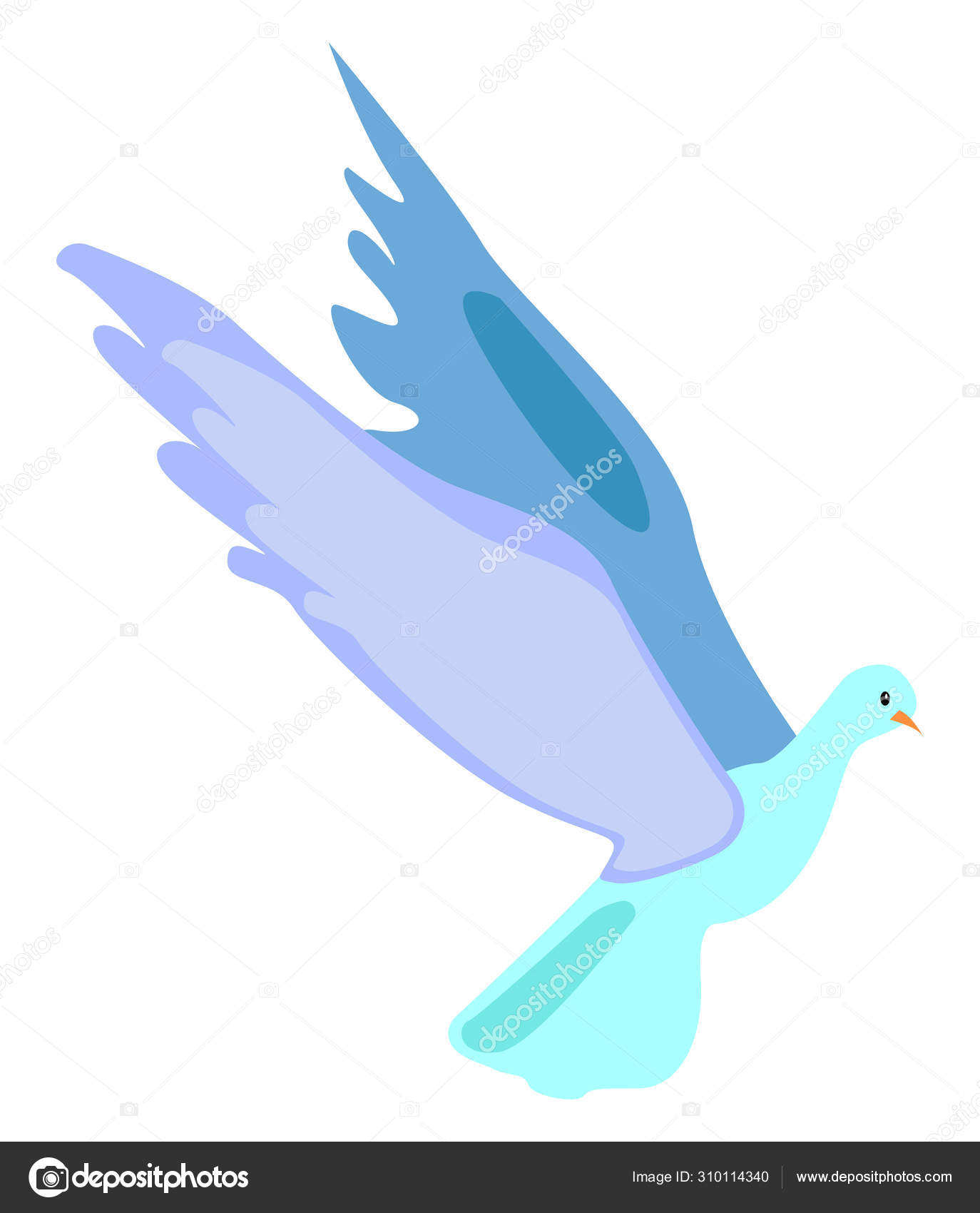 鳥の飛行 イラスト 白い背景のベクトル ストックベクター 鳥の飛行 イラスト 白い背景のベクトル ストックベクター