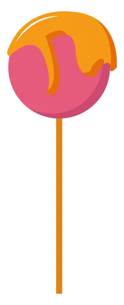 Lolly, illustratie, vector op witte achtergrond. — Stockvector