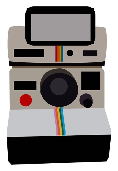 Polaroid, illustratie, vector op witte achtergrond. — Stockvector