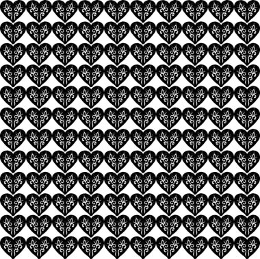 Siyah kalpler, illüstrasyon, beyaz arka plan vektör.