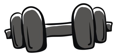 Halter çizimi, illüstrasyon, beyaz arka plan üzerinde vektör.