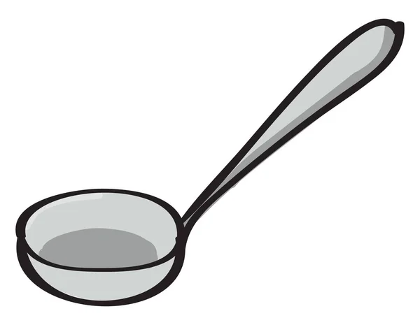 Ladle, illustration, vector on white background. — Stock Vector