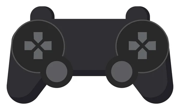 Game controler, illustration, vector on white background. — Stock Vector