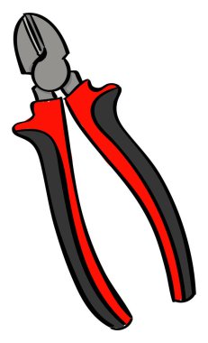 Pilers, illüstrasyon, beyaz arka plan vektör.