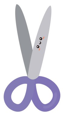 Mor makas, illüstrasyon, beyaz arka plan üzerinde vektör.