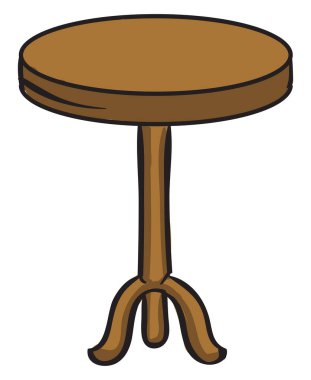 Tablo, illüstrasyon, beyaz arka plan üzerinde vektör.