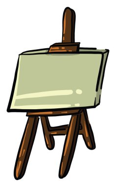 Resim, illüstrasyon, beyaz arkaplan üzerindeki vektör için kolay