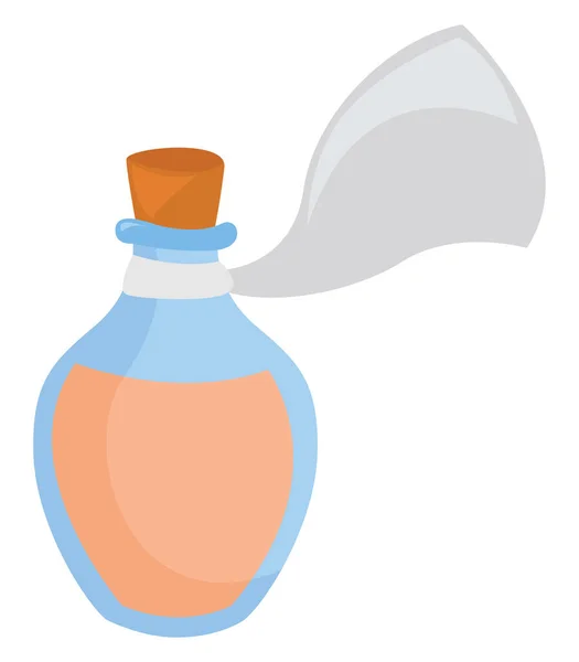 Bottiglia Medicina Illustrazione Vettore Sfondo Bianco — Vettoriale Stock