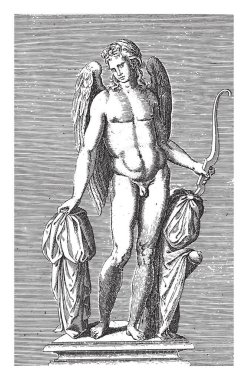 Aşk Heykeli, Anonim, 1584, Eski gravür.