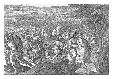 Giovanni de 'Medici, Pontevico Kalesi' ndeki İmparatorluk Ordusu 'ndan güvenli bir şekilde geri çekildi..