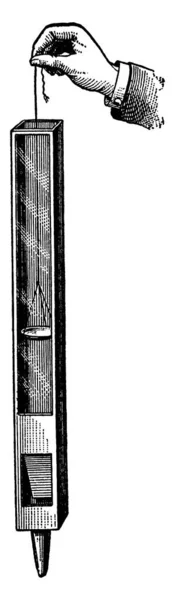 Крайней Мере Одна Сторона Этой Трубы Органа Сделана Стекла Внутри — стоковый вектор