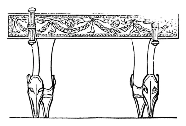 Sella Curulis Silla Del Estado Utilizado Roma Como Emblema Del — Archivo Imágenes Vectoriales