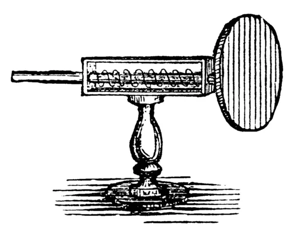 Jauge Vent Est Dispositif Utilisé Pour Mesurer Vitesse Vent Est — Image vectorielle