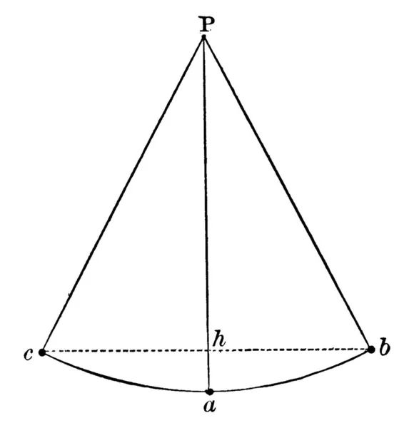 Pendule Est Poids Suspendu Pivot Afin Puisse Balancer Librement Une — Image vectorielle