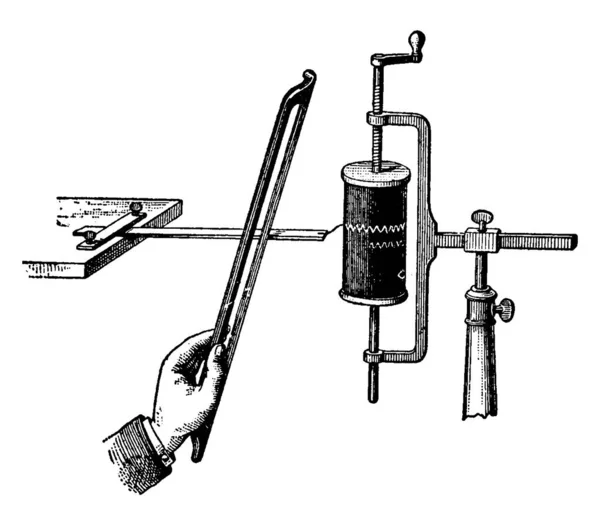 Инструмент Который Значительной Степени Используется Физиками Копченая Пластинка Крепится Вокруг — стоковый вектор