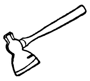 Küçük bir el baltası, bir el baltası çeşididir. Tek elle yapılmak istenen, klasik çizim ya da kabartma resimdir..