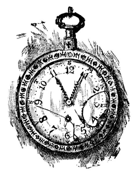 Montre Appartenant Martha Custis Washington Juin 1731 Mai 1802 Épouse — Image vectorielle