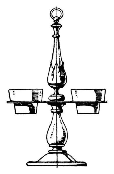 Cadre Croûte Moderne Est Utilisé Comme Récipient Pour Sel Poivre — Image vectorielle