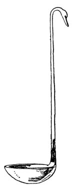 Bu Antika Simpula esasen amfora veya kavanozlardan sıvı almak için kullanılır. Bu Antika Simpula bronzdan yapılmıştır ve asmaların bakır, klasik çizim ya da gravür örnekleriyle kirlenmesini önlemiştir..