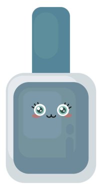 Tırnak cilası, illüstrasyon, beyaz arkaplan üzerindeki vektör