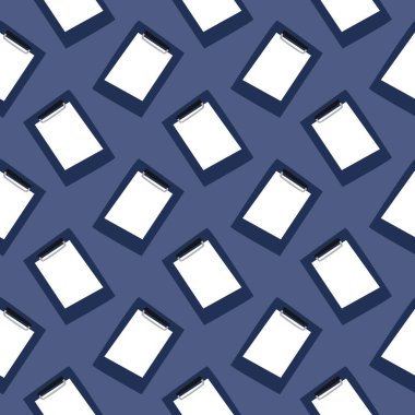 Küçük belgeler, koyu mavi arkaplanda pürüzsüz desen.