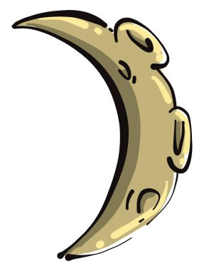 Gri ay, illüstrasyon, beyaz arkaplan vektörü.