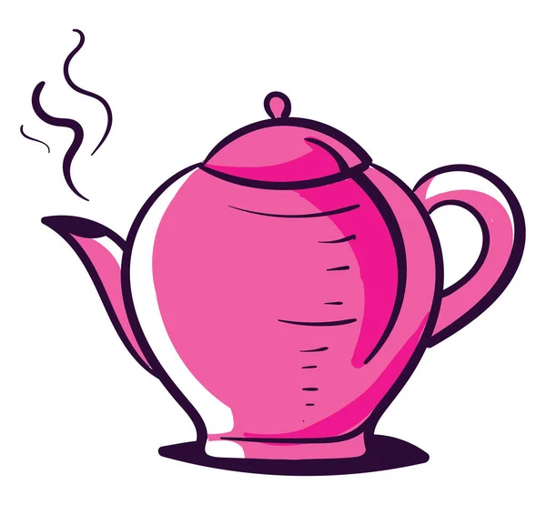 Pink Teapot and Kettle Cartoon Illustrat Graphic by pch.vector · Creative  Fabrica