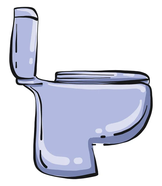 Kindertoilet Illustratie Vector Witte Achtergrond — Stockvector