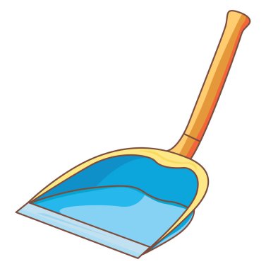 Atık toplayıcı, illüstrasyon, beyaz arkaplan üzerindeki vektör.