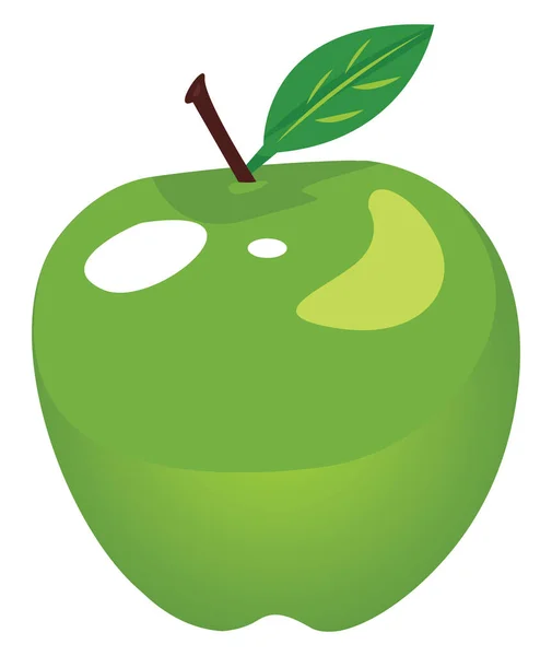 แอปเป ภาพวาด เวกเตอร บนพ นหล ขาว — ภาพเวกเตอร์สต็อก