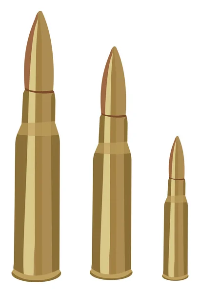 Small Bullets Illustration Vector White Background — Stock Vector