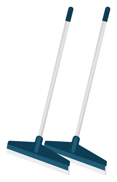 Blauer Mops Illustration Vektor Auf Weißem Hintergrund — Stockvektor
