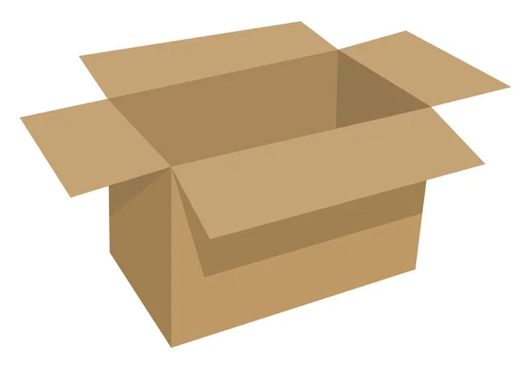 Kotak Kosong Ilustrasi Vektor Pada Latar Belakang Putih - Stok Vektor