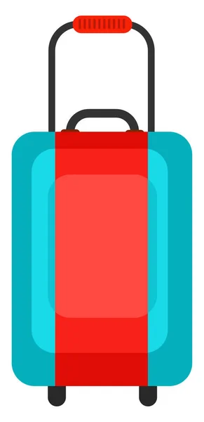 旅行スーツケース イラスト 白い背景のベクトル — ストックベクタ
