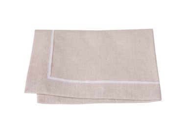 Beyaz arka plan üzerinde iş kavramı izole iş conceptbeige peçete