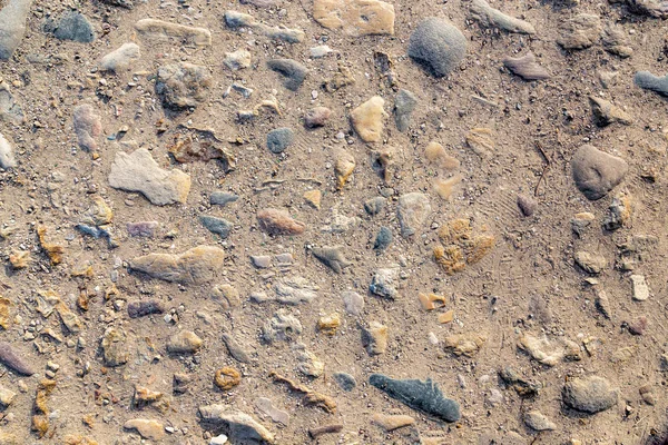 Eski bir kaldırım yol. Cobblestones ile döşeli yol.