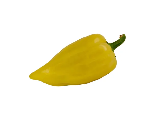 Yellow-orange bell pepper — Stock Photo, Image