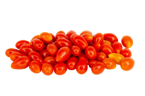 Kilka pomidorów cherry. — Zdjęcie stockowe