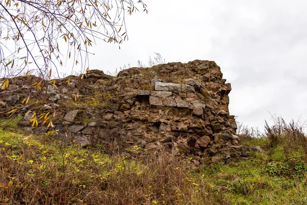 Oude Stenen Muren Ruïnes — Stockfoto