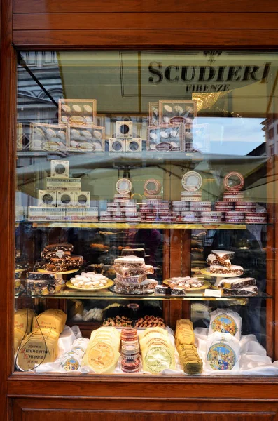 Typical Grocery Store Florence Sweets Cheese — Stock Photo, Image