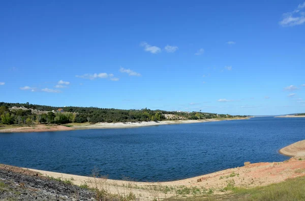 Gran Embalse Agua Alentejo —  Fotos de Stock