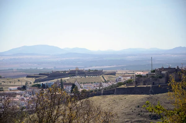 Vista Una Fortaleza Histórica Alentejo —  Fotos de Stock