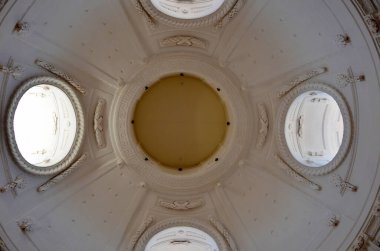 Alentejo sarayındaki kubbenin detayları.